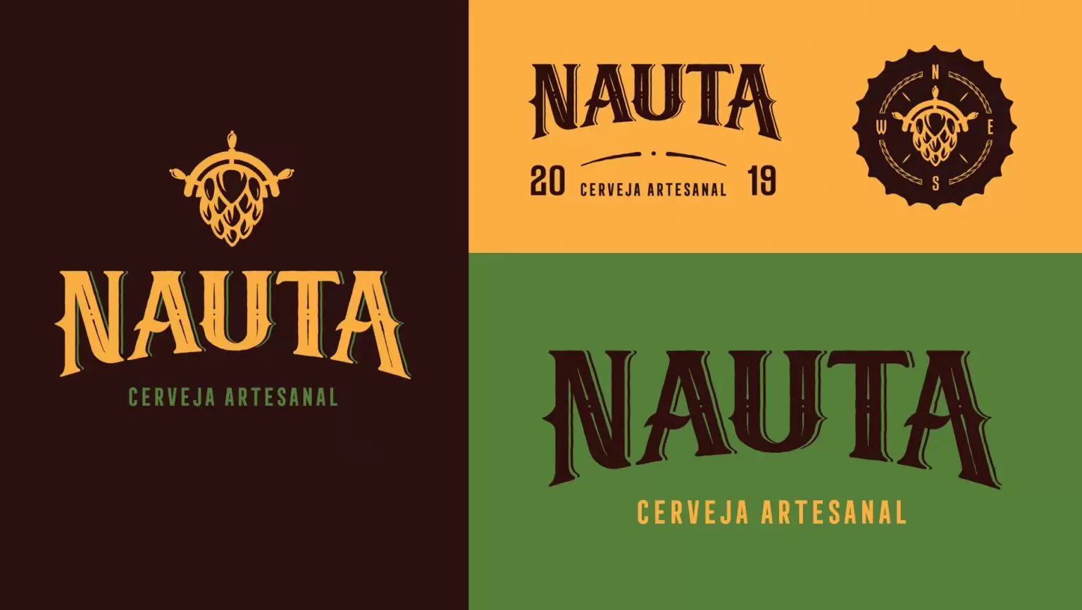 Projeto Design Gráfico Cerveja Nauta - Pande