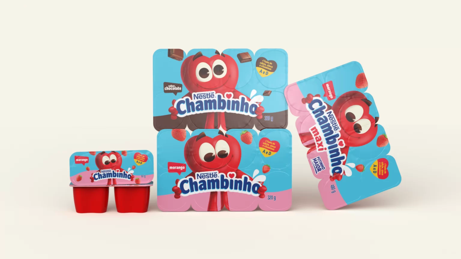 Chambinho - Design de Embalagem, Redesign - Pande